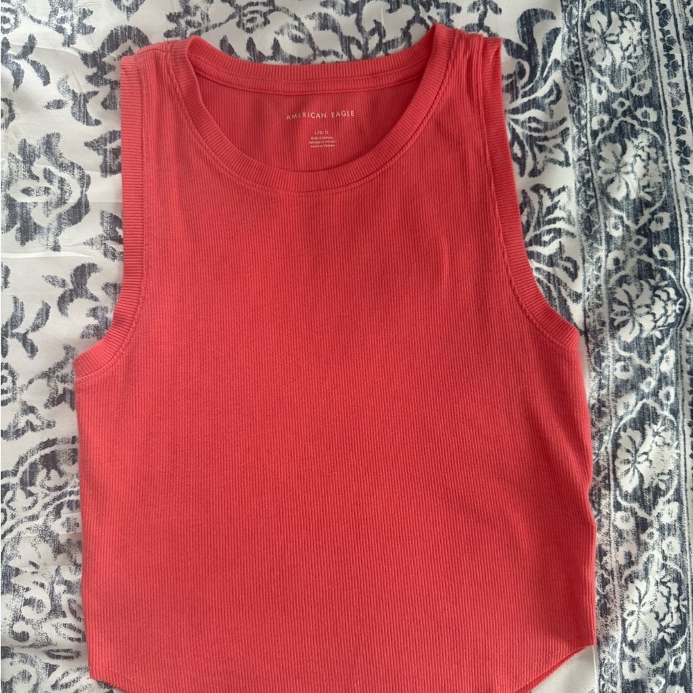 American Eagle Outfitters Coral Tank Top